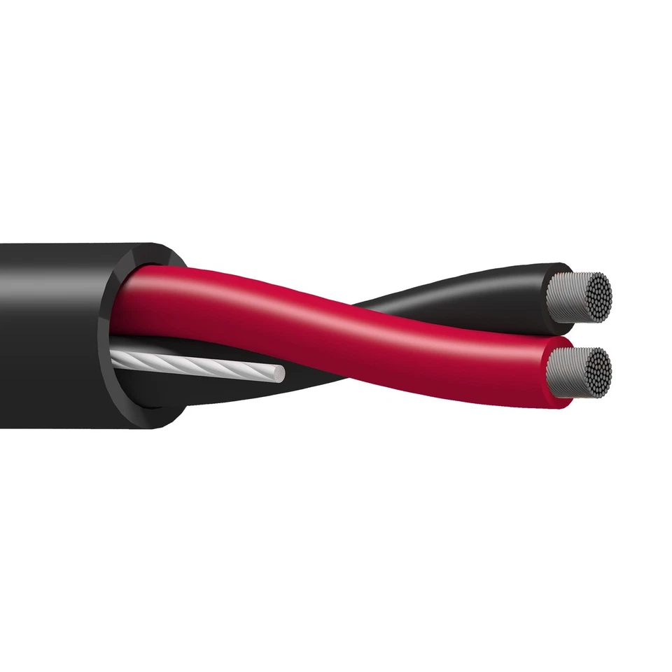 PER FOOT Belden 9412 12 AWG 1 Pair PLTC Instrumentation Cable PVC Jacket 300V - Image 1 of 1