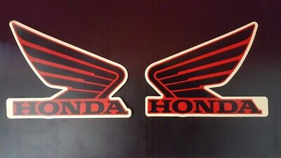 2x Aufkleber orig Honda Schriftzug Logo schwarz/orange 8 x 9,5 cm neu H14 2x Aufkleber orig Honda Schriftzug Logo schwarz/orange 8 x 9,5 cm neu H14