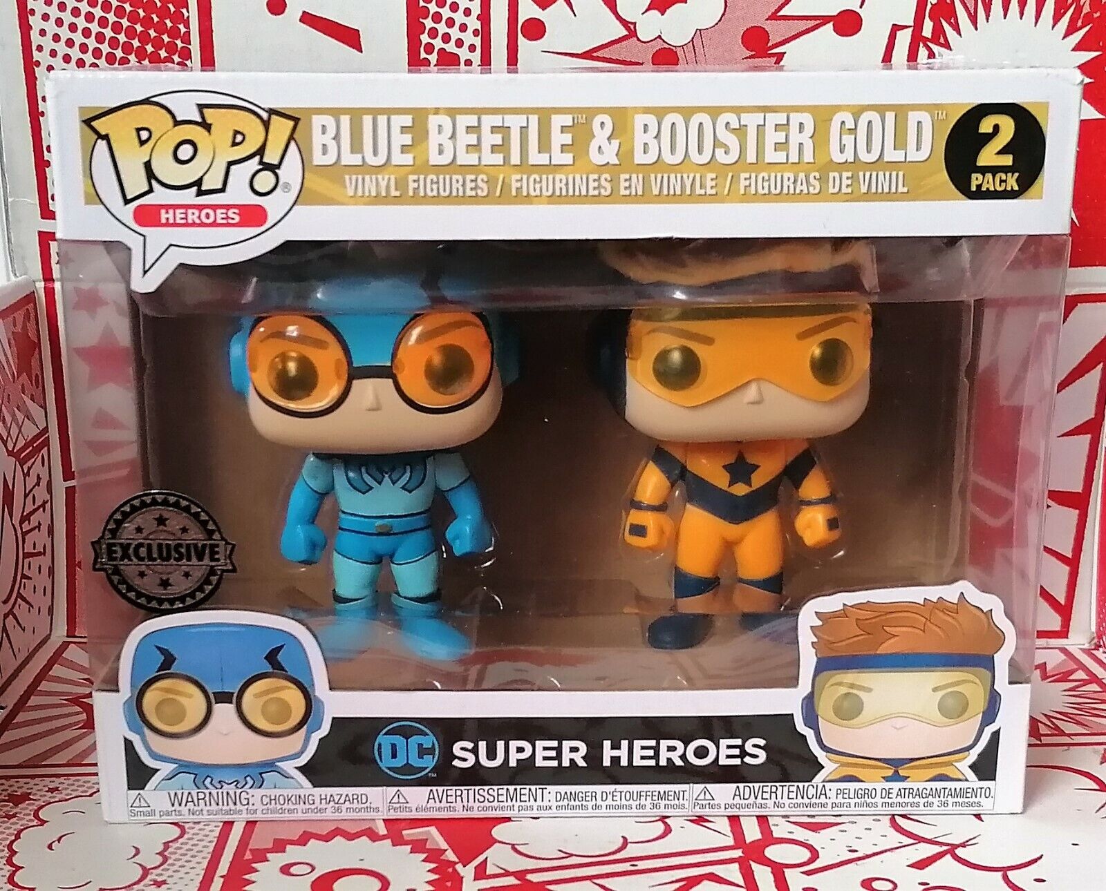 Blue Beetle & Booster Gold 2-Pack