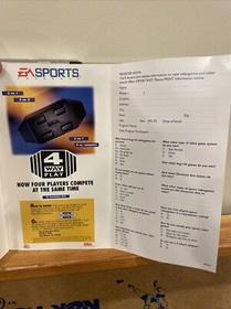 Bill Walsh College Football (Sega CD, 1993) Complete w Reg Card Manual Tested