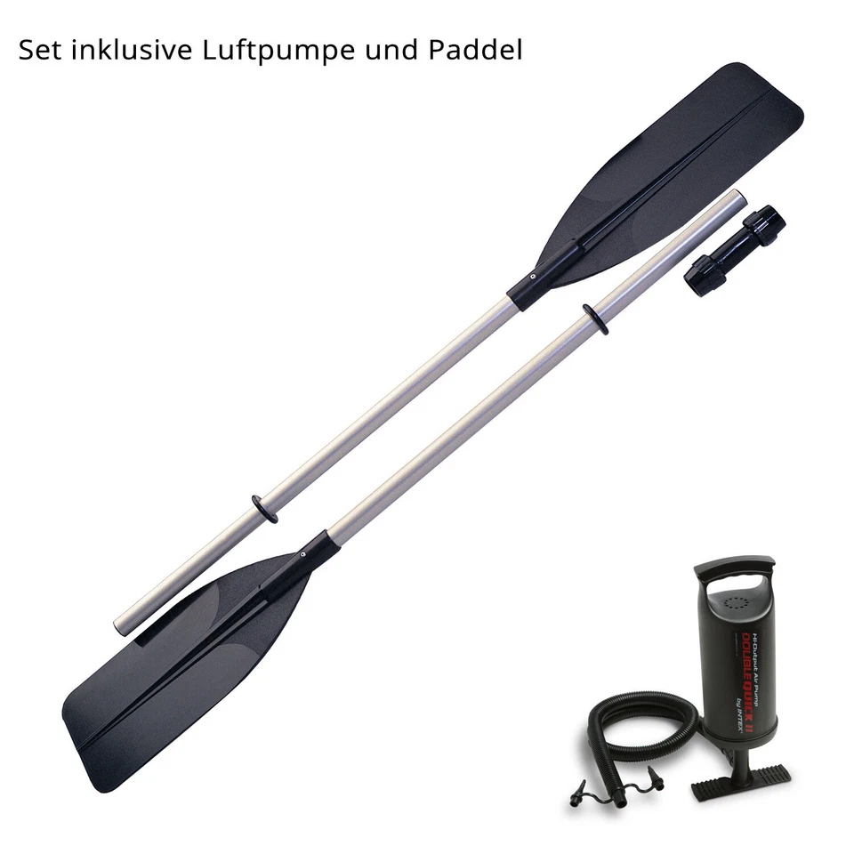 Intex Seahawk 3 Boot Schlauchboot Angelboot Ruderboot Motorboot 68380 3 Personen - Bild 4 von 4