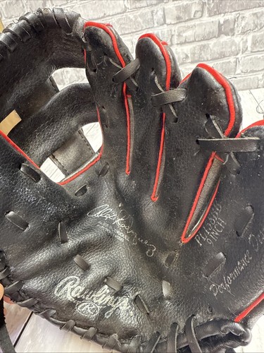 Rawlings 9” Alex Rodriguez Youth Baseball Glove Throws Left Handed PL158BB Black - Picture 5 of 5