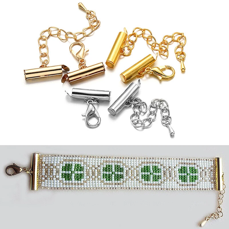 Bracelet end shop caps
