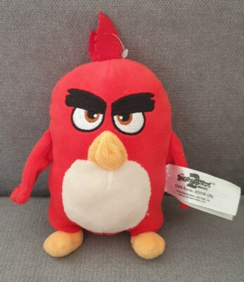 The Angry Birds 2 Film roter Vogel weiches Plüschtier Teddy Spielzeug 2019 Rovio