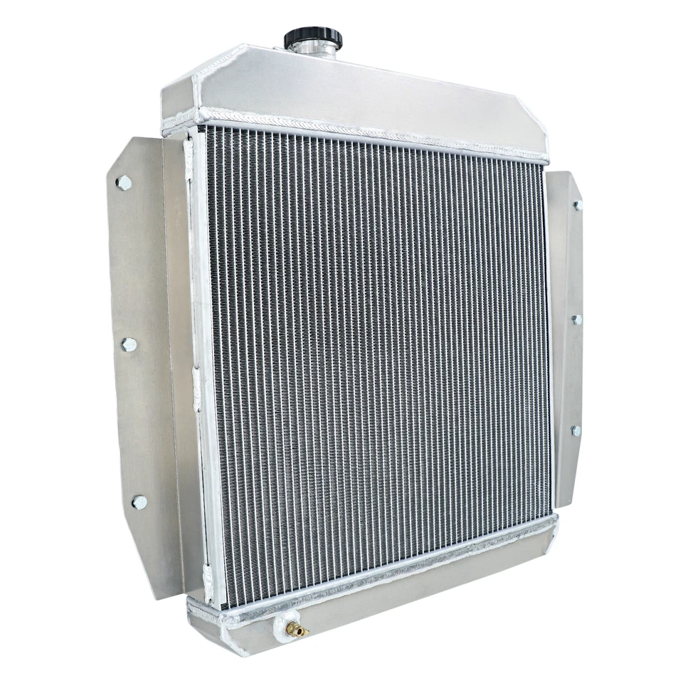 4 ROWS ALUMINUM RADIATOR For 1955-1959 CHEVROLET TRUCK PICKUP LS ENGINE - Image 4 of 4