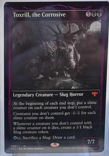 Toxrill, the Corrosive - MTG - NM- Double Feature