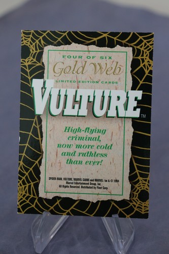 1994 Fleer Ultra Spider-Man 1st Edition Gold Web Walmart Exclusive Chase Set - Picture 15 of 21