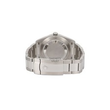 Rolex Mens Datejust II 116334 Steel 41mm Oyster-Turquoise Roman Dial-18k Fluted 6