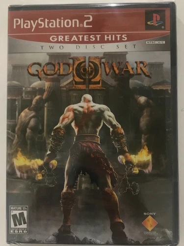 God of War II ( PlayStation 2, 2007)**** RETAIL--SECURITY-- SEALED