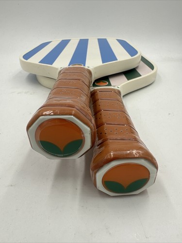 Set Of 2 Tangerine Pickleball Paddle Fiberglass Gardiner’s Bay Bar Harbor - Afbeelding 7 van 7