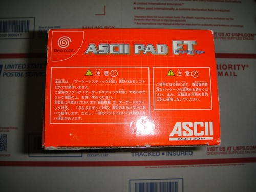 Sega Dreamcast ASCII Fighting Pad - Import Japan - USA Seller - Picture 4 of 10