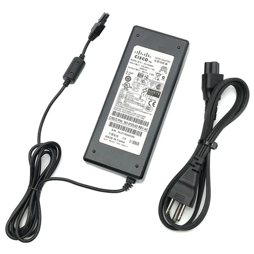 Alimentation adaptateur secteur 48 V d'origine Cisco - Pare-feu Cisco ASA5505-UL-BUN-K9 - Photo 3/4