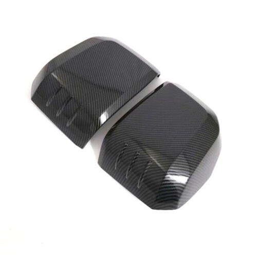 Cubierta de espejo retrovisor lateral de fibra de carbono 2 piezas para Toyota HIACE 2019-2024 - Imagen 4 de 6