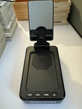 Jteman Cell Phone Stand with Wireless Bluetooth Speaker and Anti-Slip Base