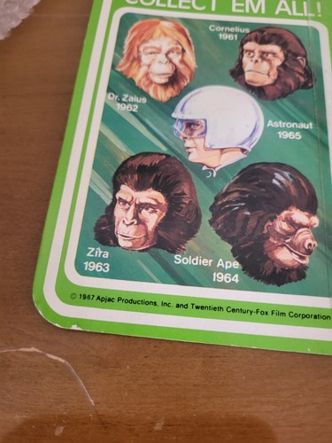 1974 MEGO PLANET OF THE APES SOLDIER APE UNPUNCHED - Picture 12 of 15
