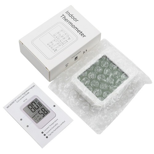 Digital Indoor Hygrometer Thermometer Raumtemperatur Luftfeuchtigkeit mit Magnet - Bild 6 von 14