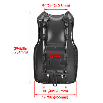 Black Complete Seat For Polaris Sportsman 800 EFI HO Forest 4x4 6x6 - Foto 7