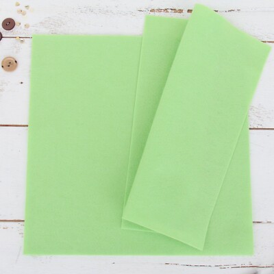 Premium Felt Individual Sheets - 12'' x 12'' - 30 Colors - Soft Wool-Like 1.2mm 