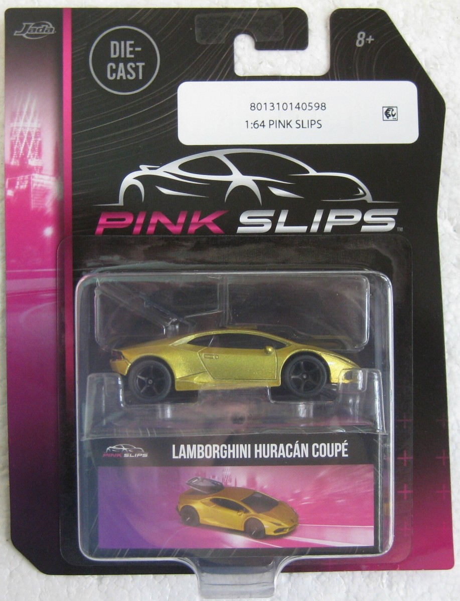 JADA Majorette Pink Slips LAMBORGHINI HURACAN COUPE gold | eBay