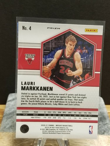 2020-21 Mosaic Basketball - Silver Holo / Orange Reactive / Silver Mosaic PYC - Picture 10 of 179