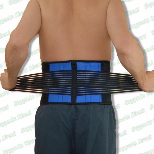 Soporte lumbar de neopreno de calidad de doble tirón soporte para cinturón lumbar alivio del dolor - Imagen 11 de 11