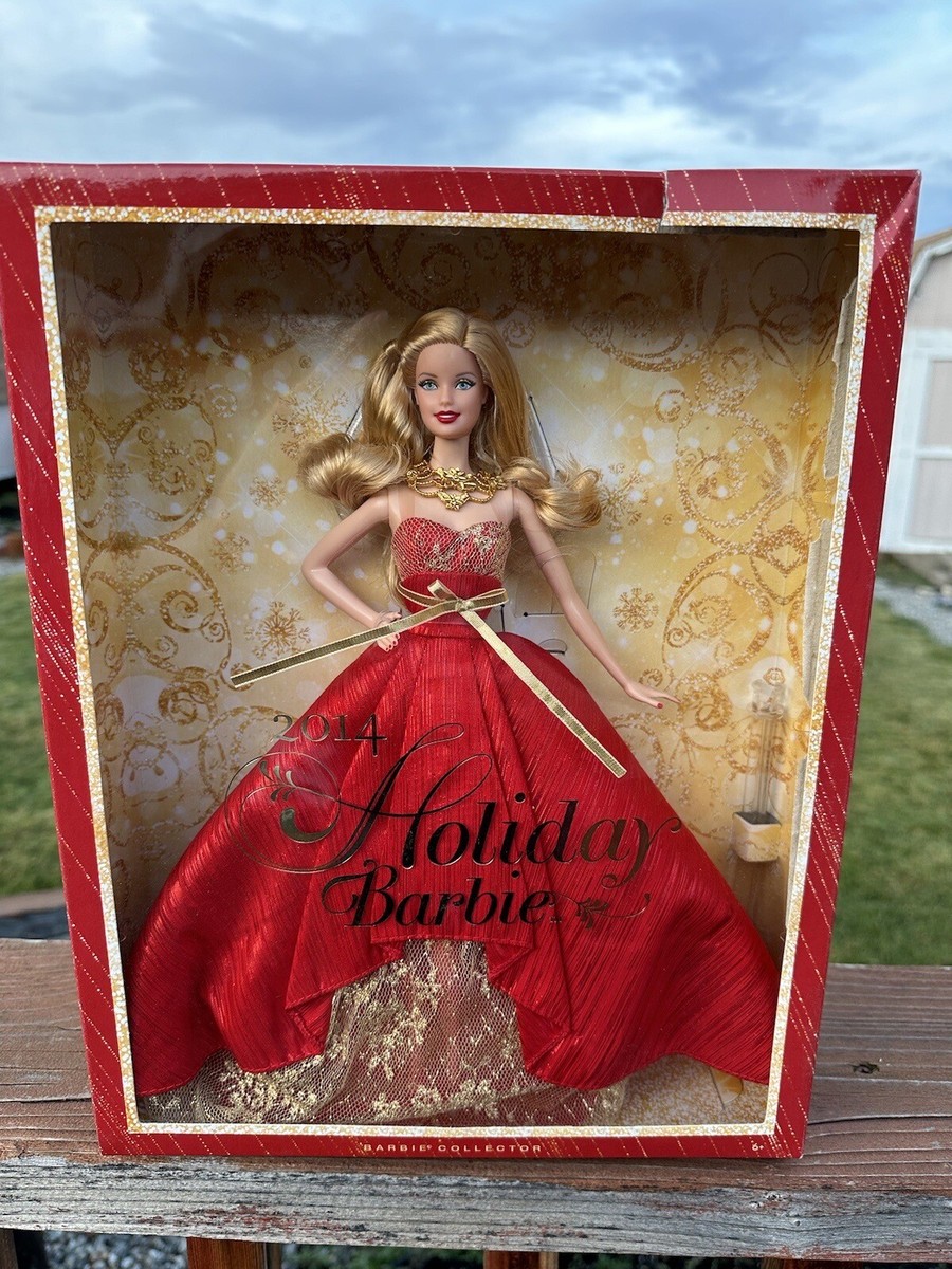 その他 Barbie - 2014 Holiday Barbie Amazon.com: Barbie Collector 2014 Holiday African-American