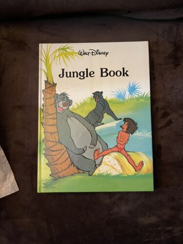 Vintage Walt Disney Hard Cover Jungle Book