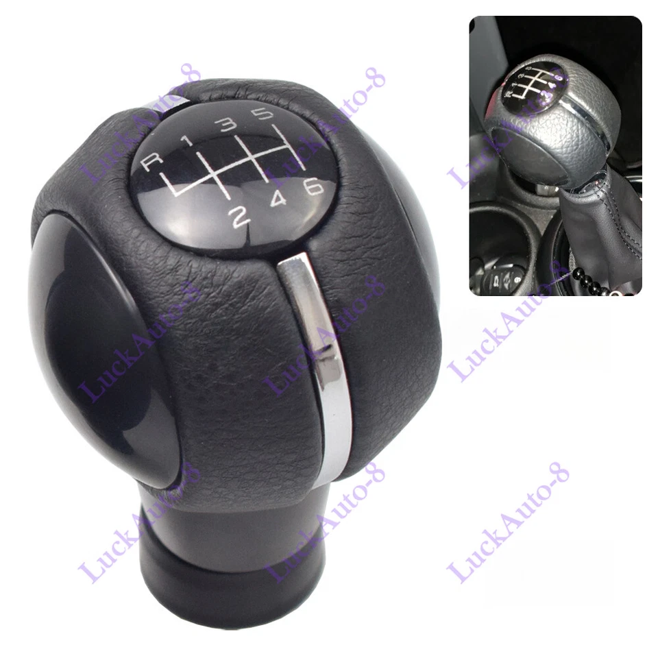 6 Speed For MINI COOPER S F55 F56 F54 F57 F60 Manual Gear Shift Knob Shifter - Imagem 4 de 4