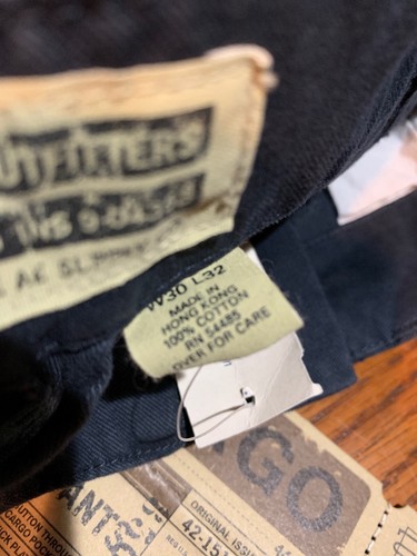 NWT American Eagle Mens Military Surplus Supply Cargo Pants 30X32 Navy Blue - Picture 6 of 9