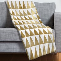 East Urban Home Triangle Pattern Throw Blanket on sale East Urban Home Triangle Pattern Throw Blanket on sale