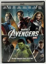Marvels The Avengers DVD Robert Downey Jr Chris Evans Tested Free Shipping 2012