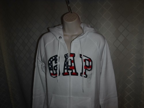 New Gap Logo Hoodie Sweatshirts,XXL,XL,L,M,S, GAP, Full Zip, 2 Kangaroo pockets - Picture 7 of 63