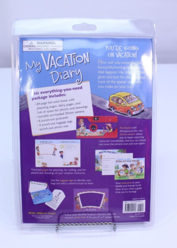Urlaubstagebuch Nez Schaefer Buch Mehrweg Kamera Postkarten Ideal NEU - Bild 4 von 7