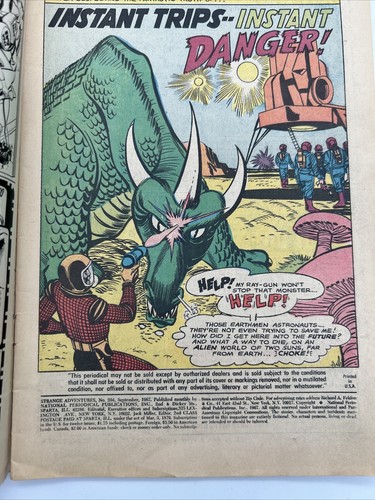 Strange Adventures No. 204 1967 DC Comic - Picture 2 of 3