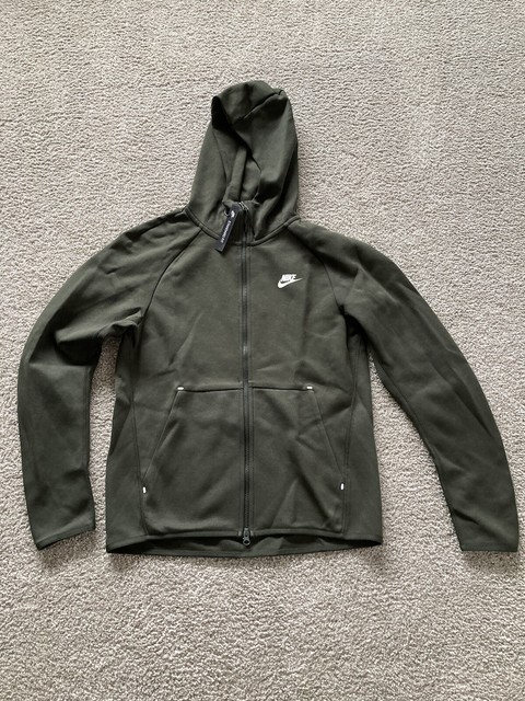 olive green nike sweater