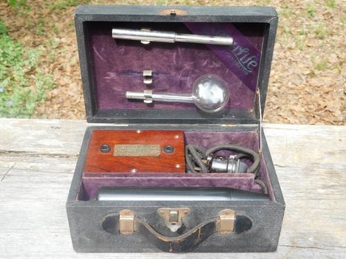 1919 RenuLife Generator Model F Quackery Violet Ray Therapy **Complete Works** - Bild 1 von 5