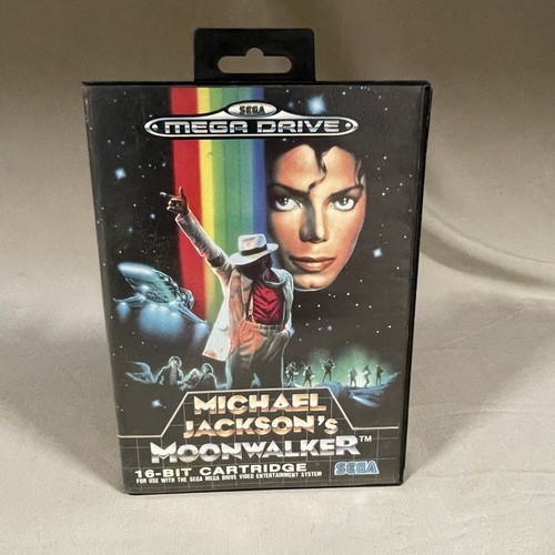 Michael Jackson's Moonwalker Sega Mega Drive (1990) Tested & Working - Picture 3 of 11
