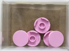 LEGO Parts - Bright Pink Tile, Round 2 x 2  - No 14769 - QTY 5