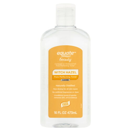 Equate Witch Hazel Pore Perfect Toner, 16 fl oz - Picture 1 of 8