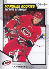 20/21 OPC...STEVEN LORENTZ..MARQUEE ROOKIES..# 619..HURRICANES..COMBINED SHIP