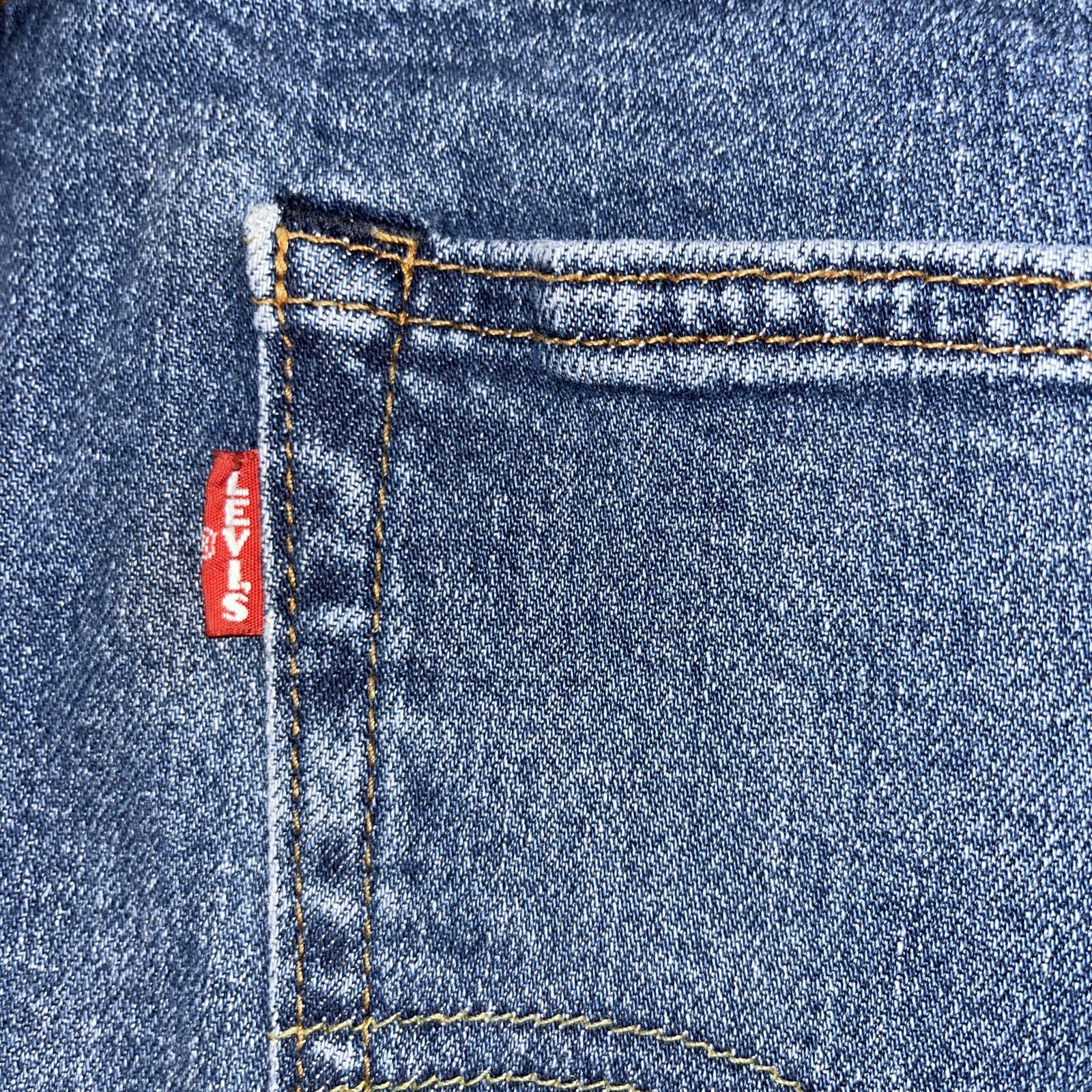 LEVIS 541 Jeans 36 X 31 Big E Medium Wash Zip Fly Mens - View 4
