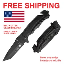 folding knife pocket knife Spring open Assist survival hunting tactical knife