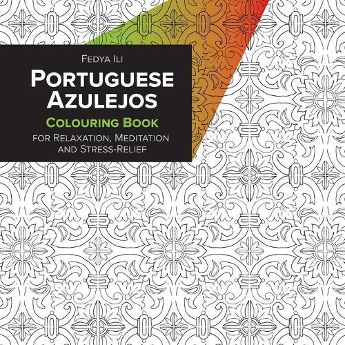 Thumbnail - Fedya Ili Portuguese Azulejos Coloring Book For Relaxation, Medita