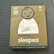 5-Second Swaddle - 100 Organic Cotton Baby Swaddle Blanket Medium 12-18 lbs