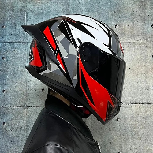 Motorcycle Full Face Helmet Men Women Racing Adult Off Road Motorbike Helmets - Picture 12 of 16