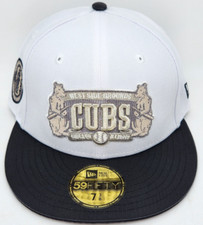 New Era Chicago Cubs Just Caps Optic White West Side 59Fifty 7 3/8 Fitted Hat