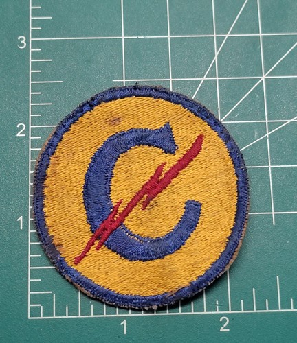 Patch tissé US Army Constabulary Forces WWII - Photo 5/5