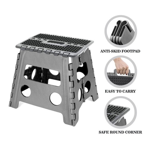 29,32,37 &45cm Folding Step Stool Strong AntiSlip Grip Kid Home Kitchen Bathroom - Picture 26 of 30