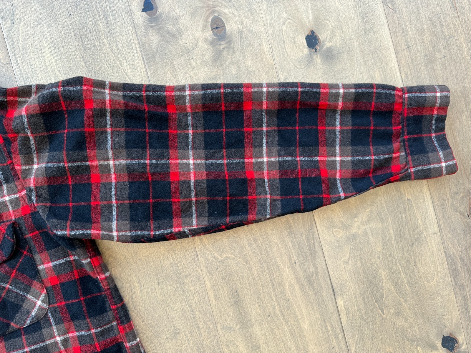 VTG Pendleton Pure Virgin Wool Button Up Flannel … - image 6