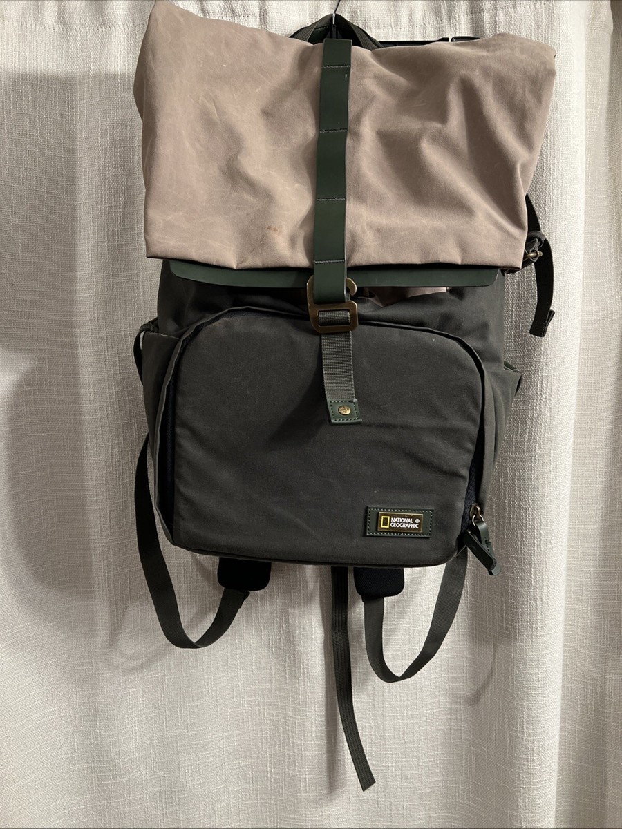 National Geographic Backpack Camera Bag DSLR Laptop Canvas